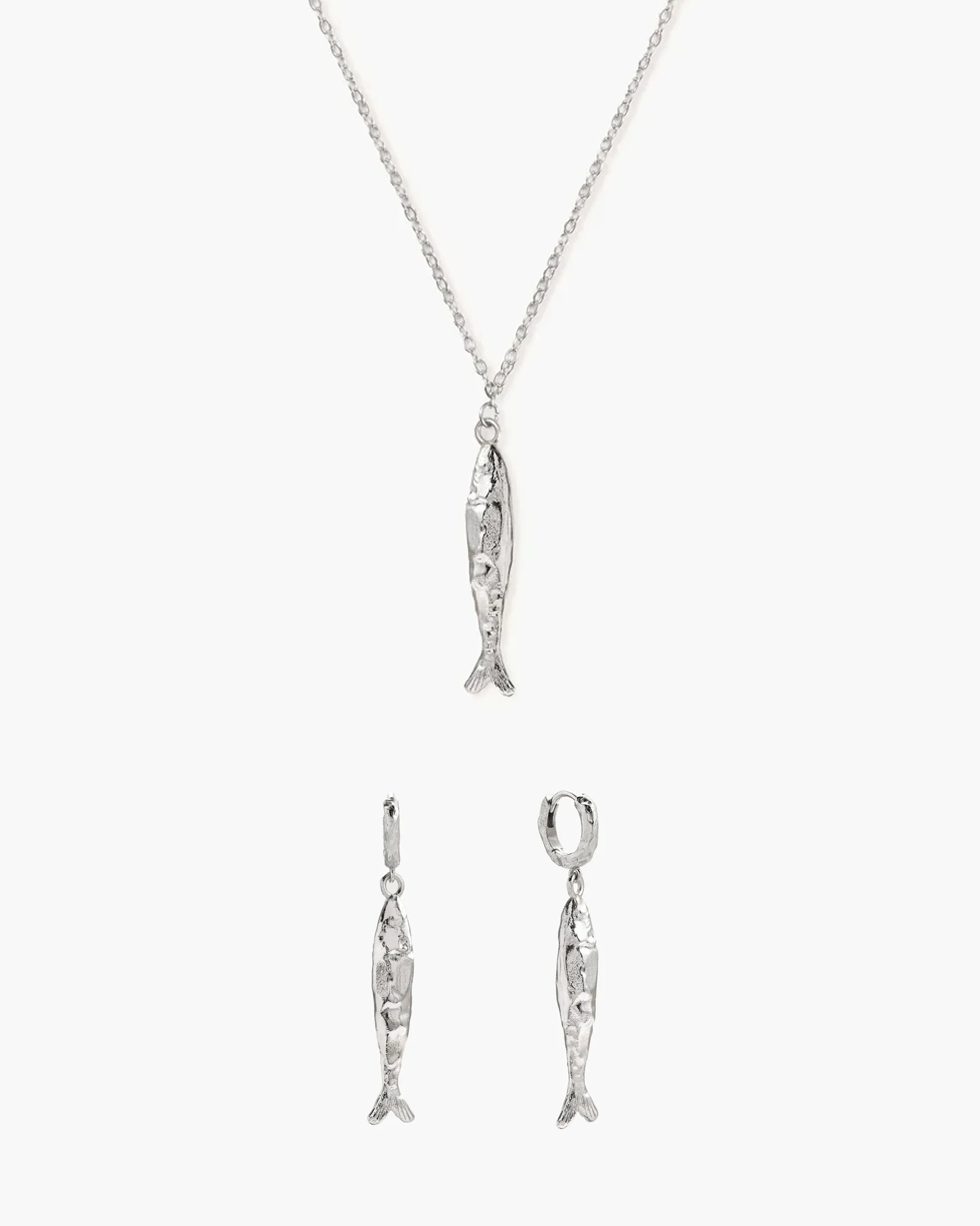 Gold Anchovy Necklace - Image 9