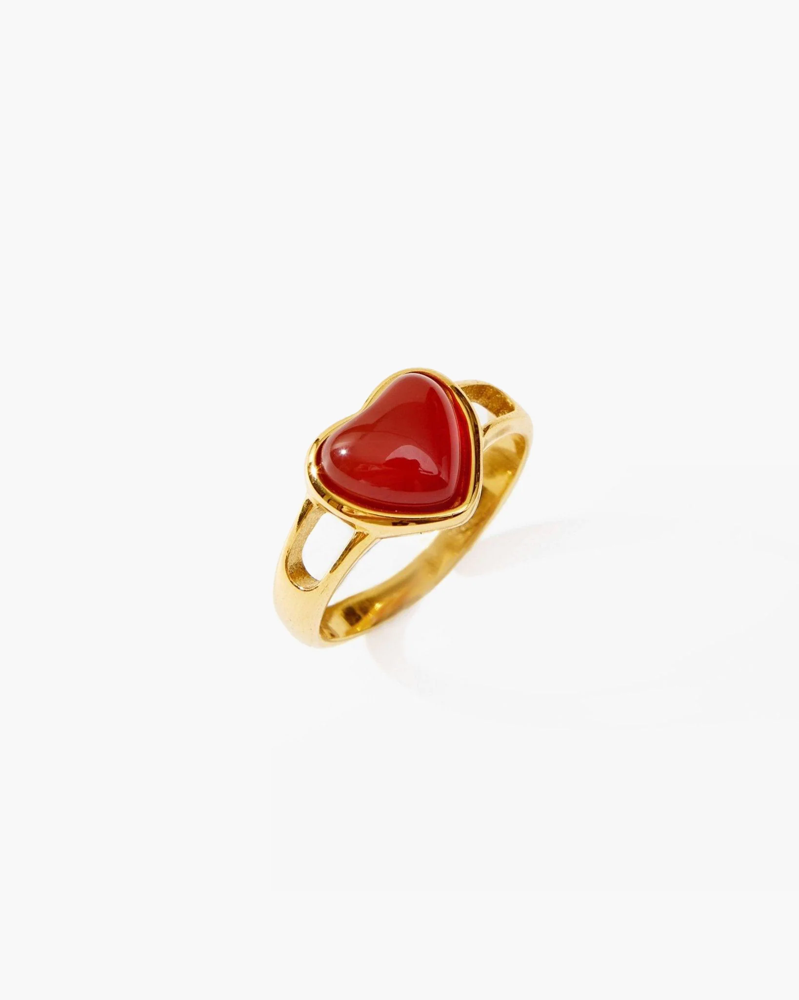 Carnelian Heart Ring - Image 3