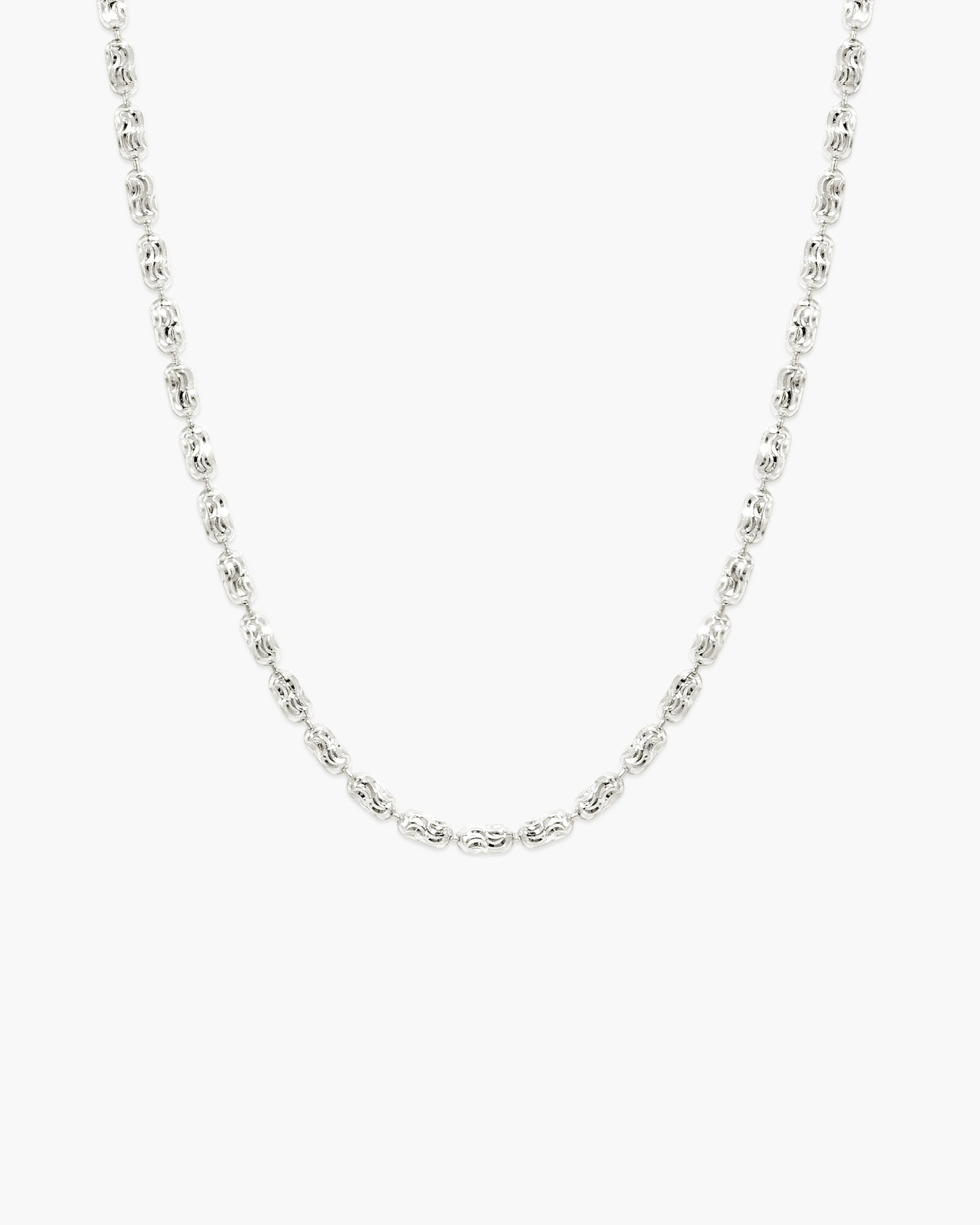 Daze Chain Necklace in Silver