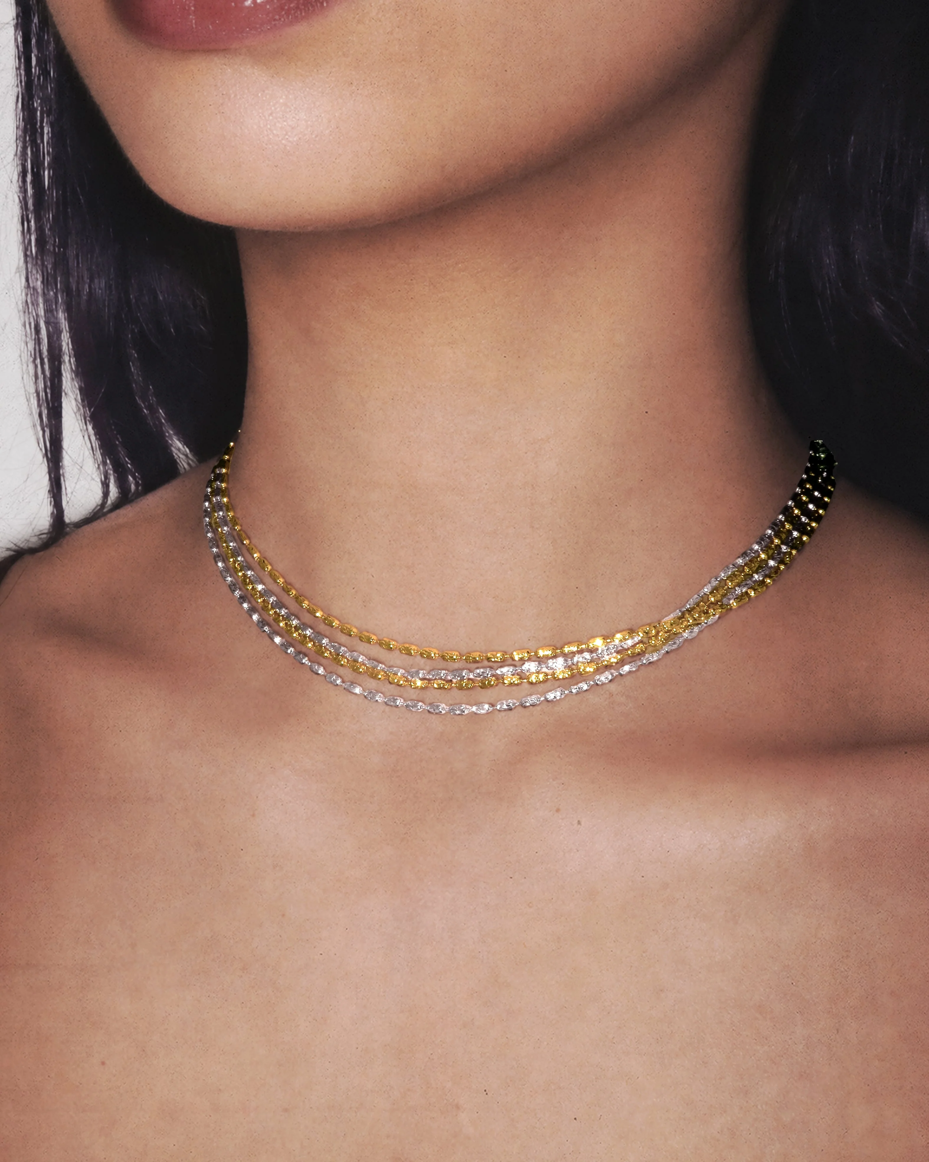 Daze Chain Necklace in Silver - Image 2