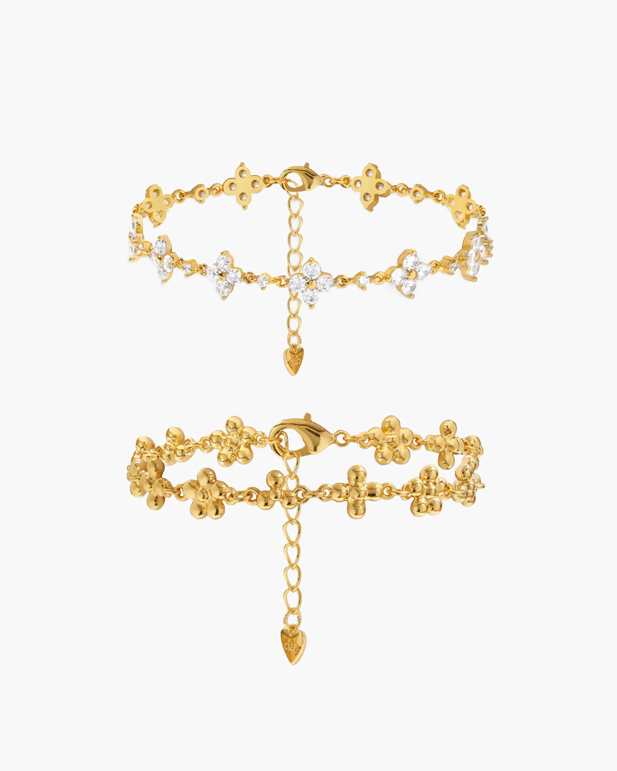 Sparkle Clover Bracelet - Image 7