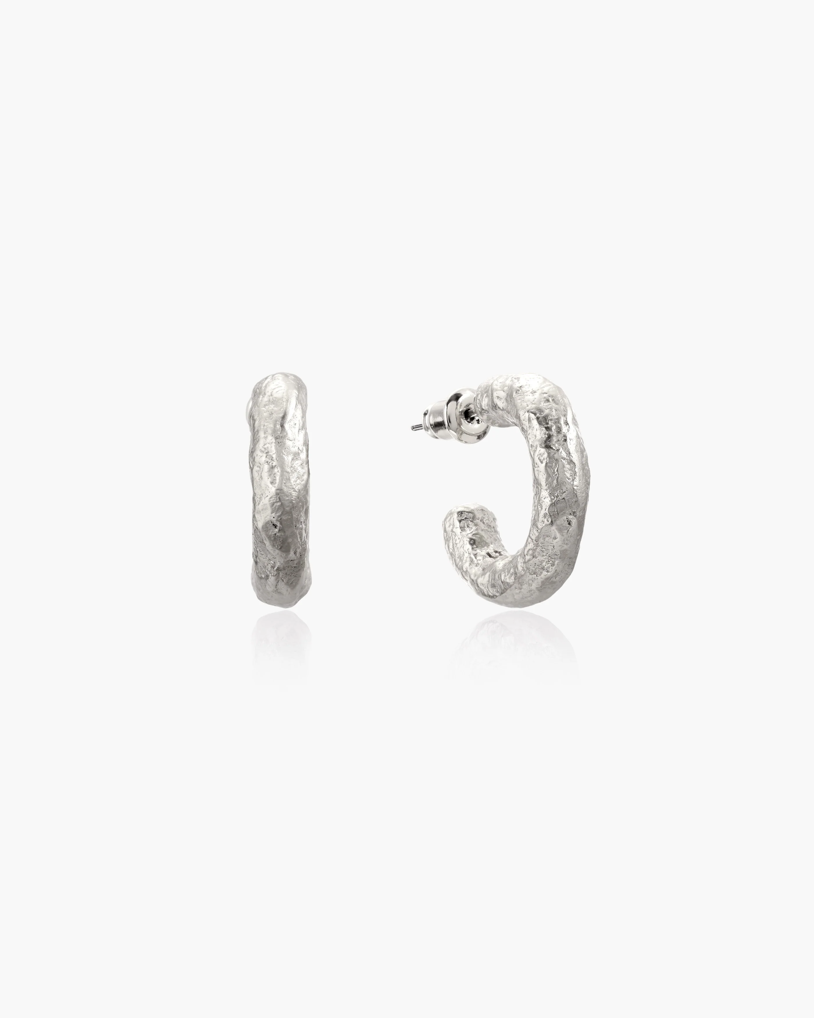 Jenny Medium Hoop Earrings - Image 5