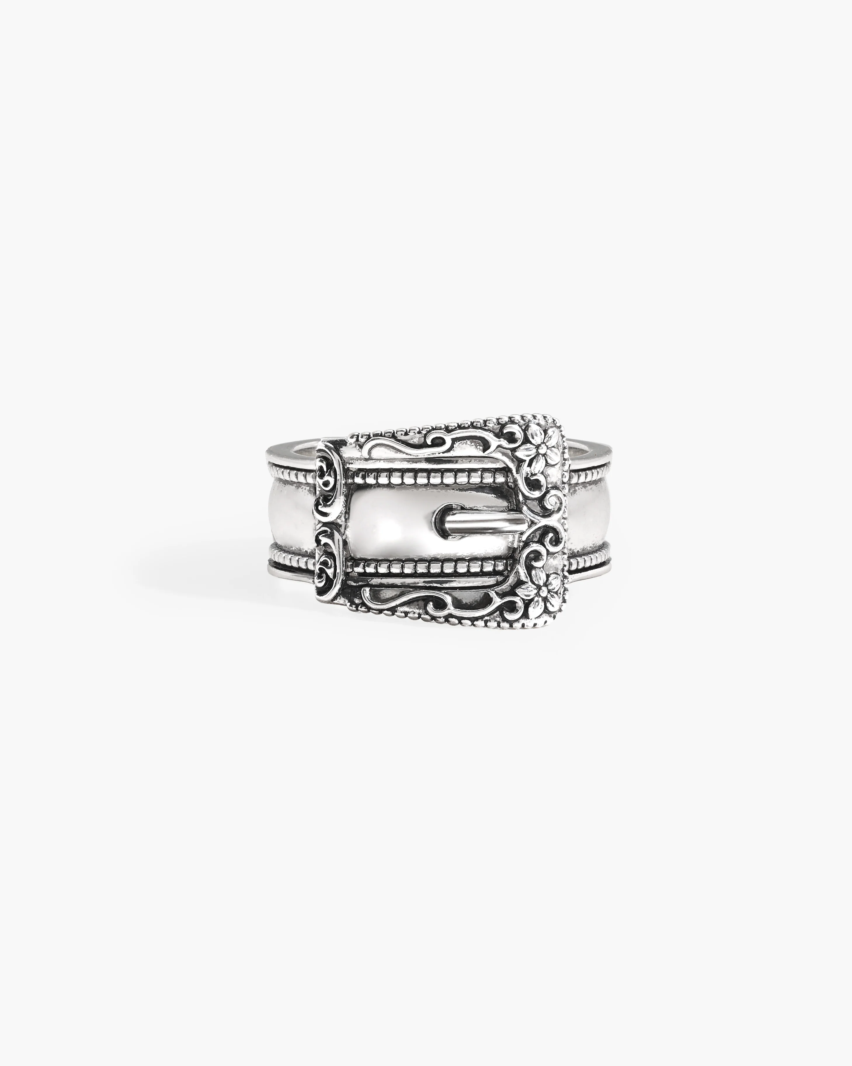 Mojave Buckle Belt Ring in Gold - Image 5