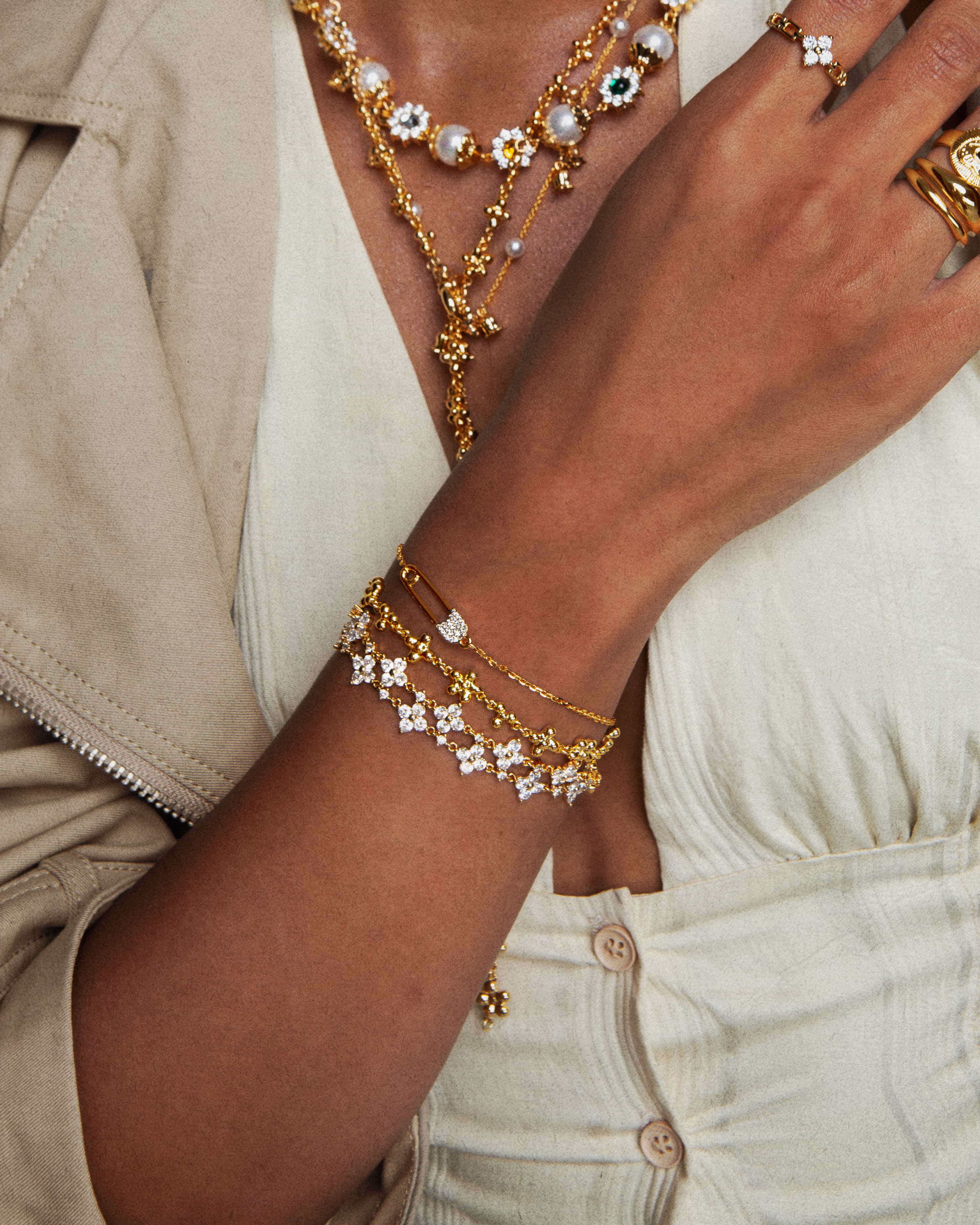 Safety Pin Bracelet - Image 2