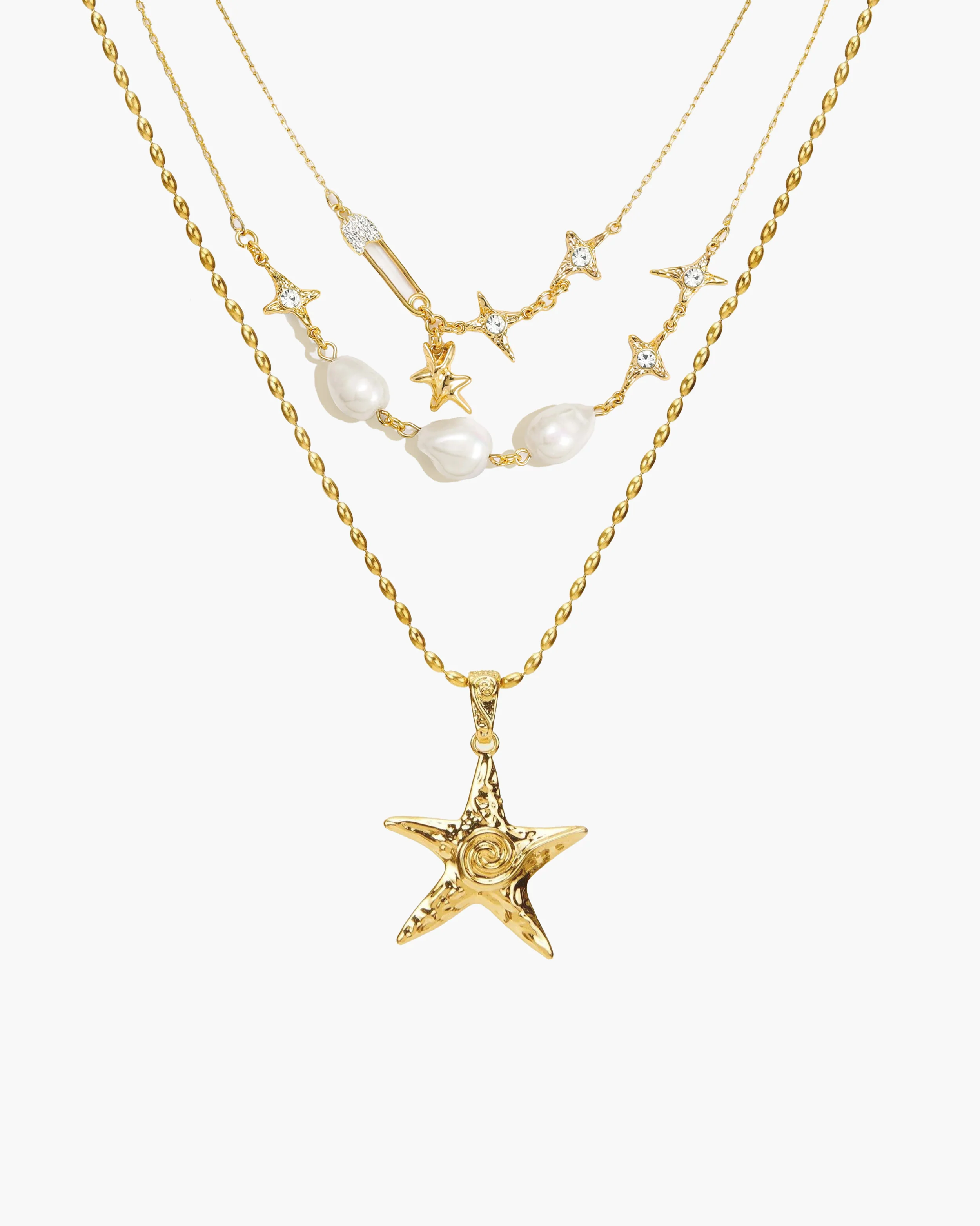 Silver Starfish Necklace - Image 7