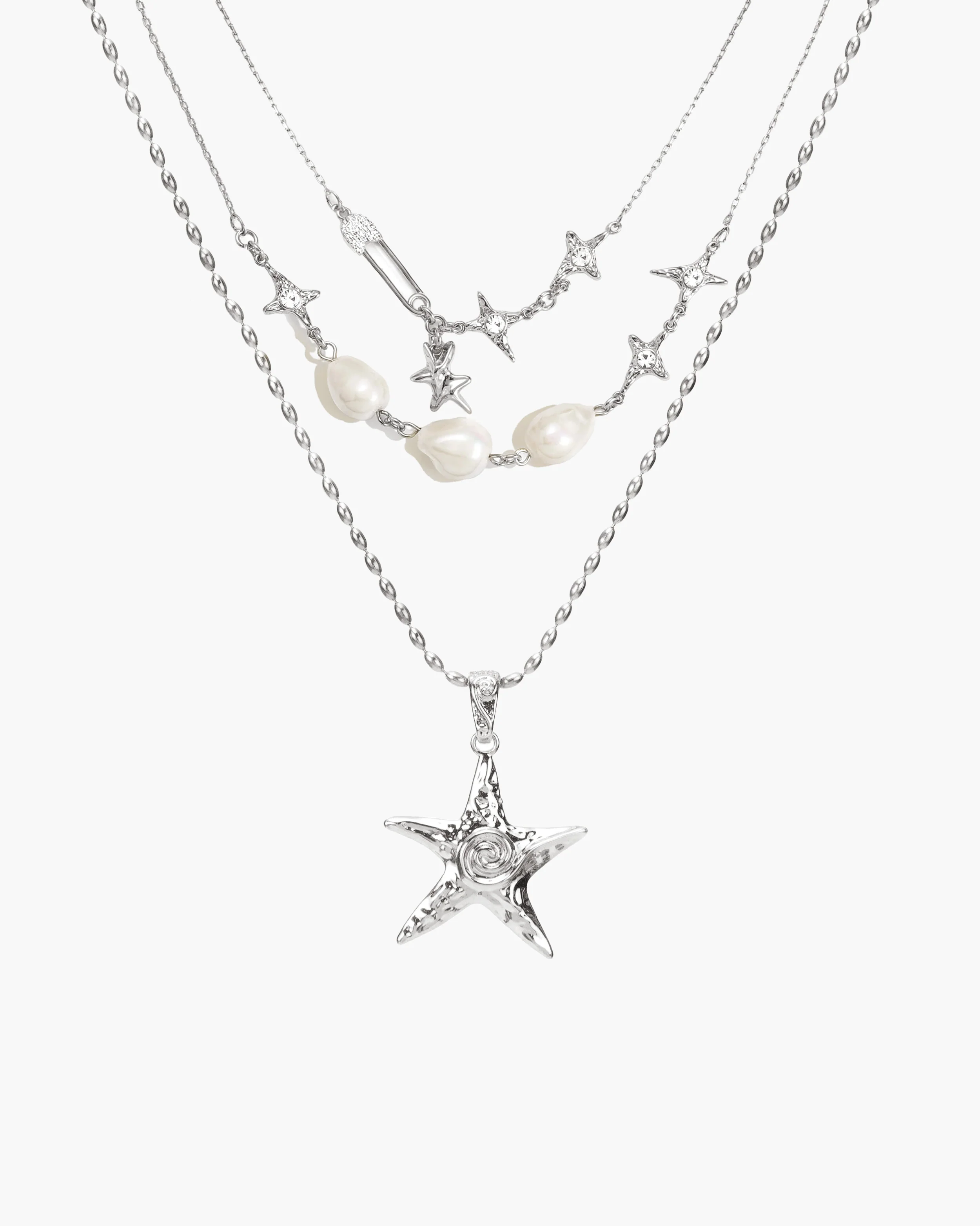 Silver Starfish Necklace - Image 6