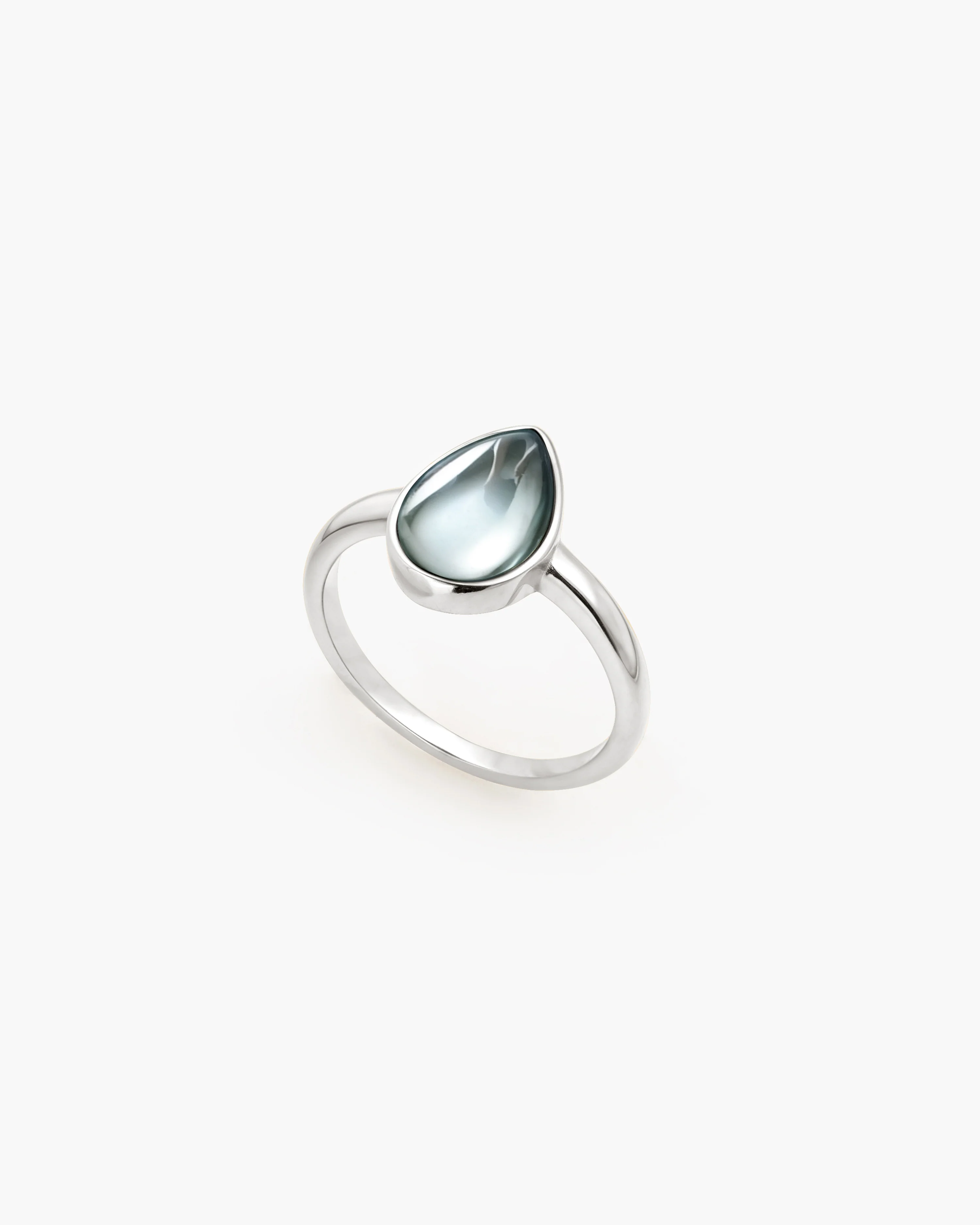 Waterdrop Ring in Marine Blue - Image 3
