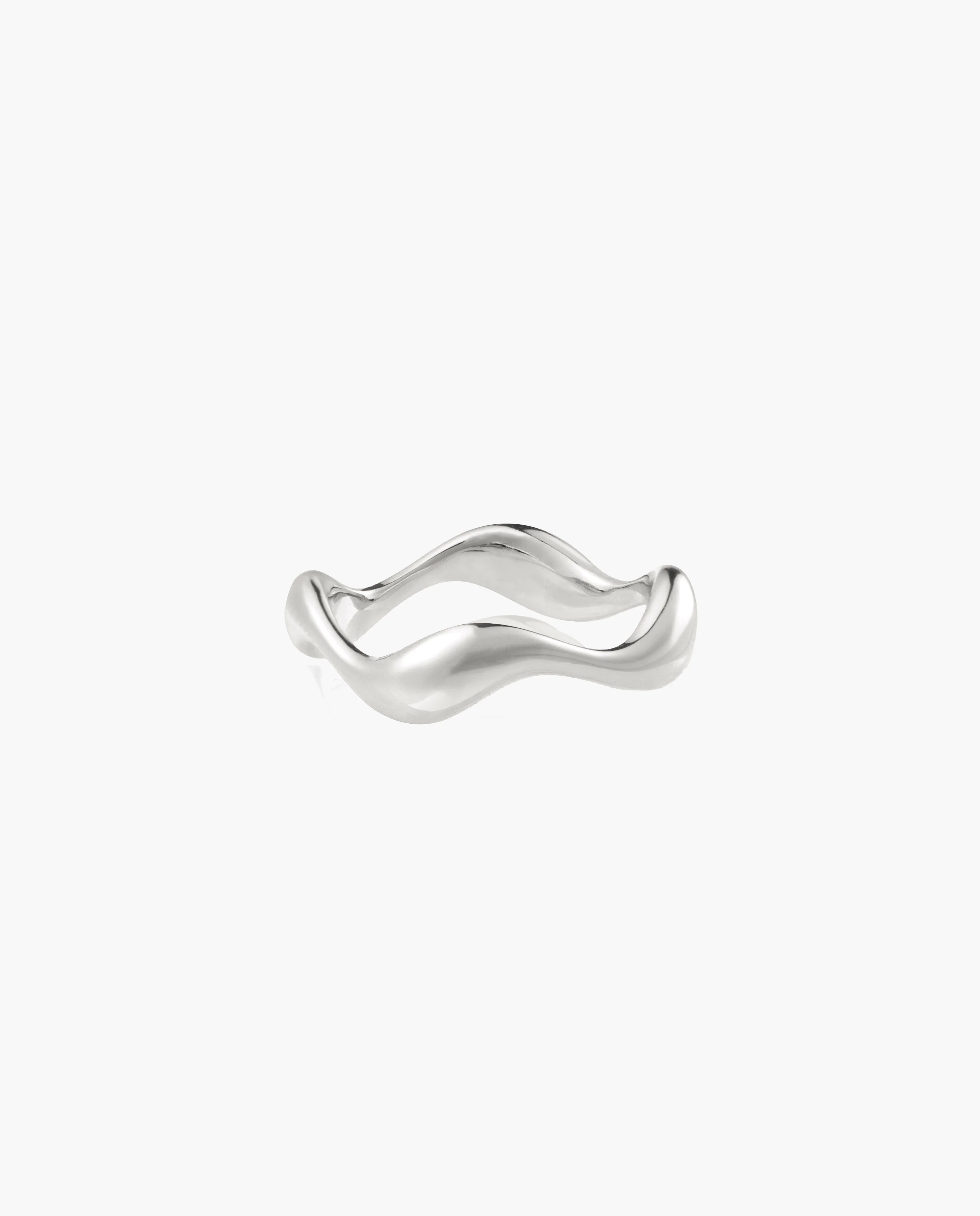Wave Ring in Silver