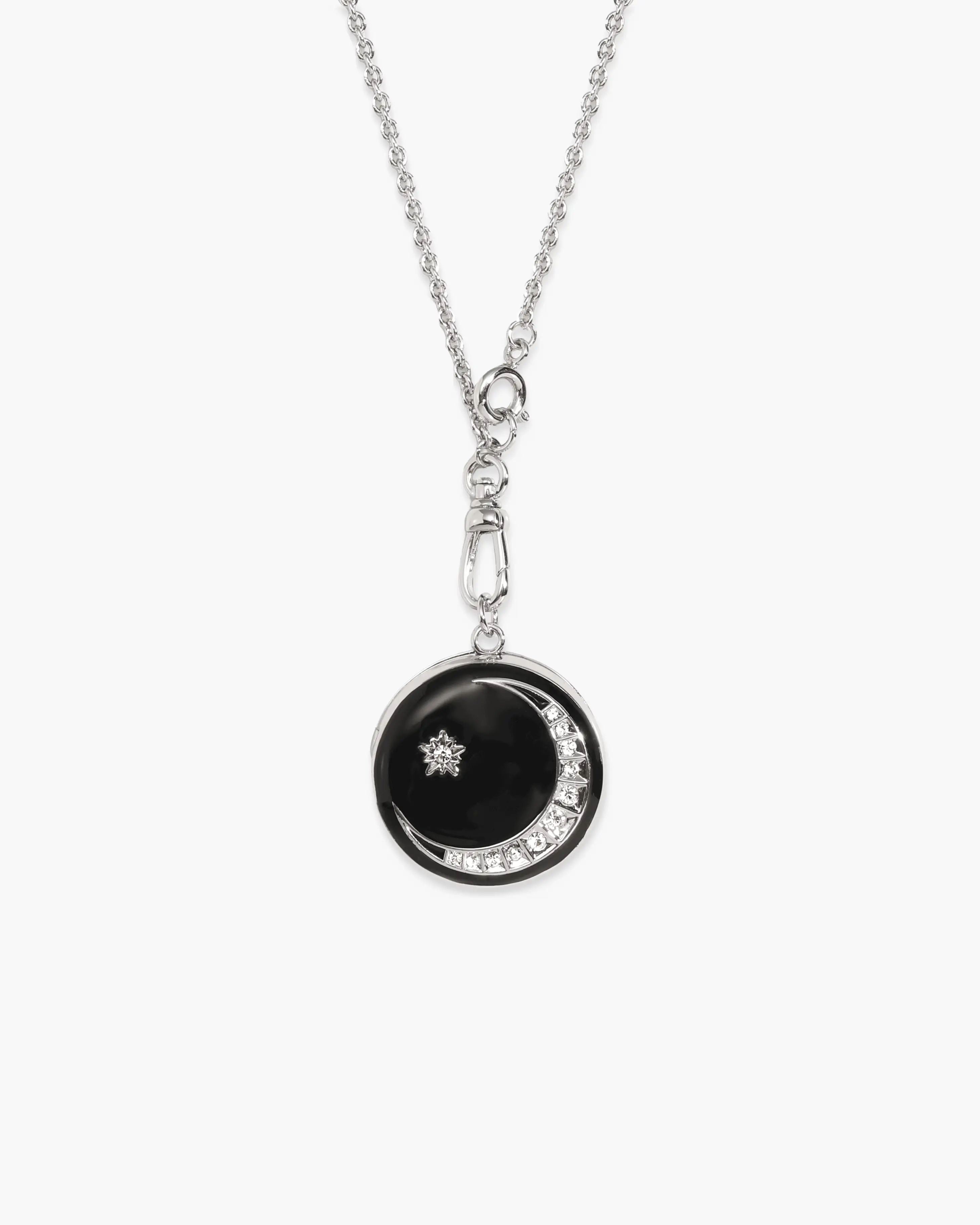Zeldas Star Openable Locket Clasp Chain Necklace